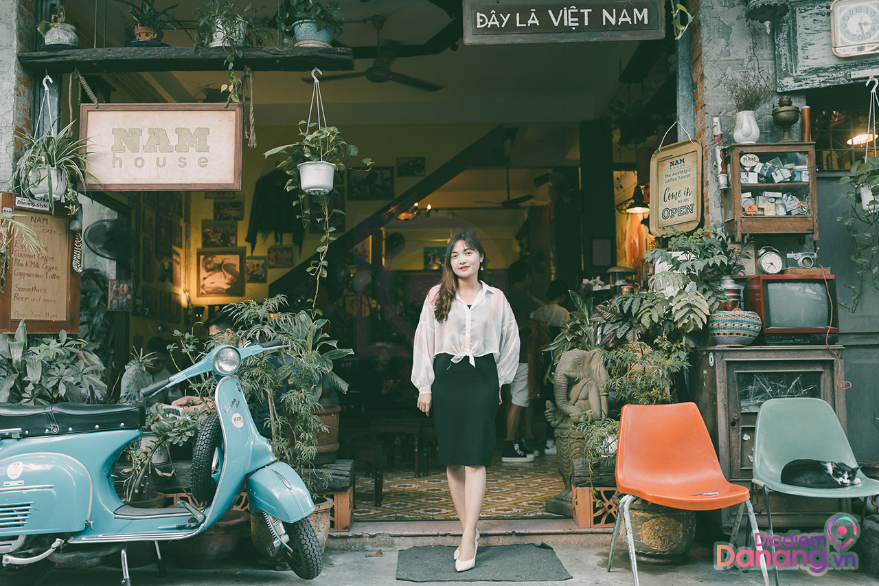 NAM House Cafe – Quán cà phê gia đình dễ thương giữa lòng Đà Nẵng