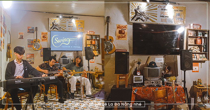 Swing Coffee – Đắm say với quán cà phê Acoustic phong cách Retro