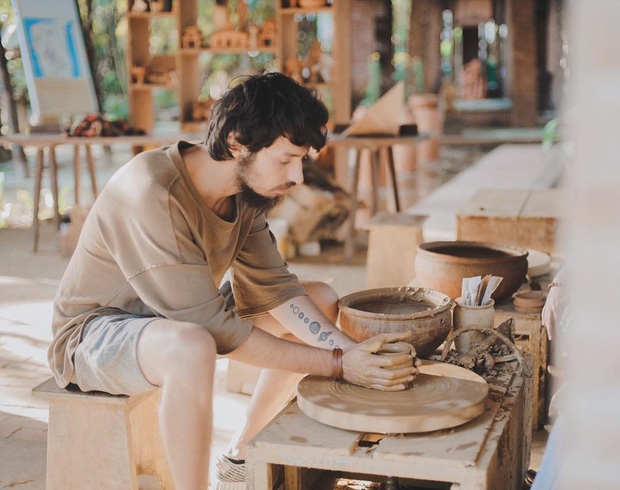 Trực tiếp tự tay làm gốm là những trải nghiệm vô cùng thú vị